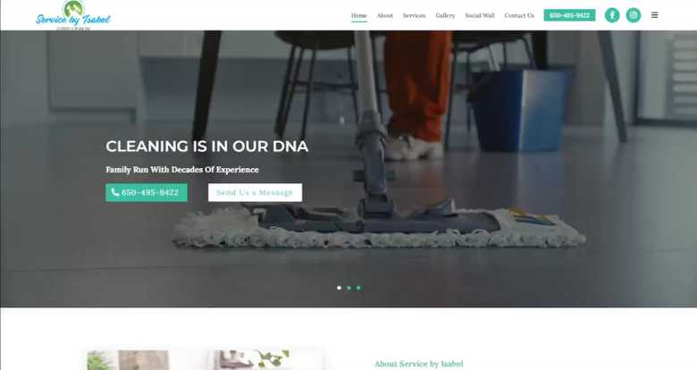 Service by Isabel Screenshot